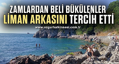 ZAMLARDAN BELİ BÜKÜLENLER LİMAN ARKASINI TERCİH ETTİ