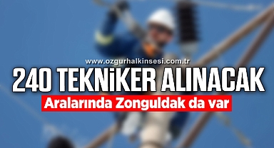 240 tekniker alınacak