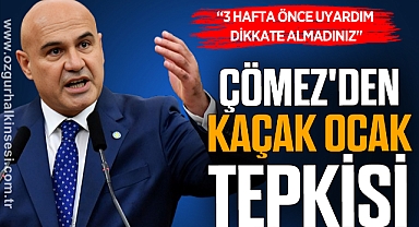 “3 HAFTA ÖNCE UYARDIM DİKKATE ALMADINIZ