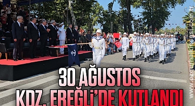 30 Ağustos Kdz. Ereğli’de kutlandı