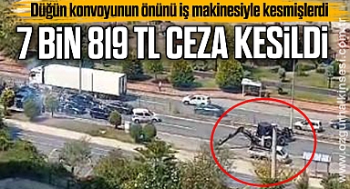 7 BİN 819 TL CEZA KESİLİDİ