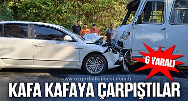 Alaplı'da kaza! 6 yaralı