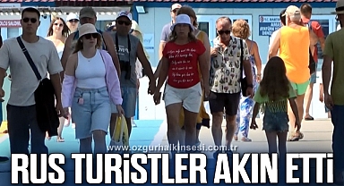Amasra'ya Rus turist akını sürüyor