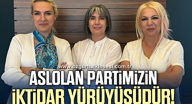 ASLOLAN PARTİMİZİN İKTİDAR YÜRÜYÜŞÜDÜR!