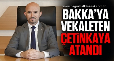 BAKKA Genel Sekreterliği'ne Mehmet Çetinkaya vekaleten atandı