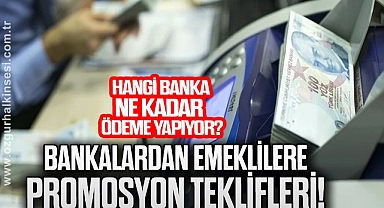 Bankalardan Emeklilere Promosyon Teklifleri! Hangi Banka Ne Kadar Ödeme Yapıyor?