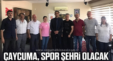 Çaycuma spor şehri olacak