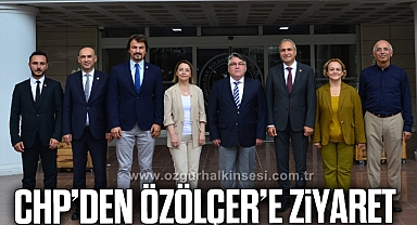 CHP’den Rektör Özölçer’e Ziyaret