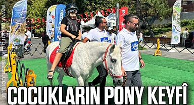 ÇOCUKLARIN PONY KEYFÎ