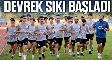DEVREK BELEDİYESPOR YENİ SEZON HAZIRLIKLARINA BAŞLADI