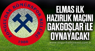 ELMAS İLK HAZIRLIK MAÇINI GAKGOŞLAR İLE OYNAYACAK!