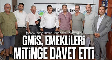 GMİS, emeklileri mitinge davet etti