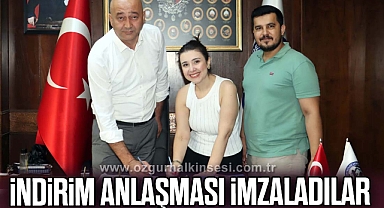 İndirim anlaşması imzaladılar
