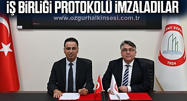 İş Birliği Protokolü İmzaladılar