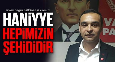İSMAİL HANİYYE HEPİMİZİN ŞEHİDİDİR
