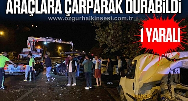 Kdz.Ereğli'de trafik kazası; 1 yaralı