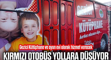 KIRMIZI OTOBÜS YOLLARA DÜŞÜYOR