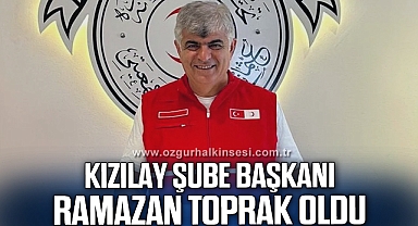 Kızılay Şube Başkanı Ramazan Toprak oldu