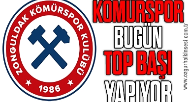 Kömürspor bugün top başı yapıyor