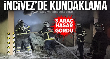 Küle dönen otomobilde kundaklama şüphesi
