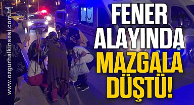 MAZGALA DÜŞEN KADIN YARALANDI