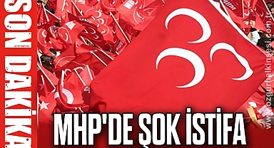 MHP'DE ŞOK İSTİFA