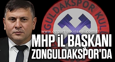 MHP İL BAŞKANI ZONGULDAKSPOR'DA