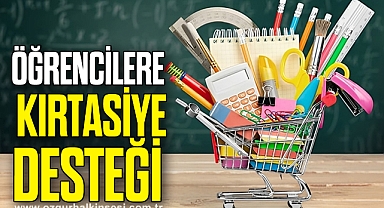 ÖĞRENCİLERE KIRTASİYE DESTEĞİ