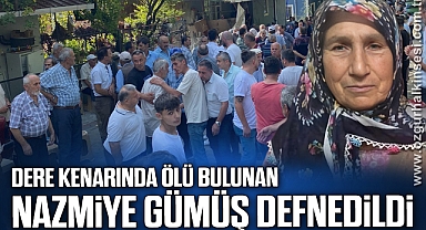 Ölü bulunan yaşlı kadın toprağa verildi