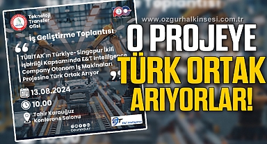 Singapur E&T Intelligence Company Türk Ortak Arıyor!