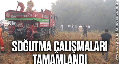 Soğutma çalışmaları tamamlandı