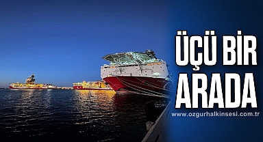 ÜÇÜ BİR ARADA