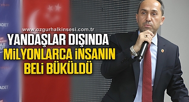 Yandaşlar dışında milyonlarca insanın beli büküldü