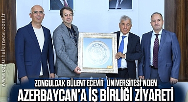 Zonguldak Bülent Ecevit Üniversitesi'nden Azerbaycan’a iş birliği ziyareti