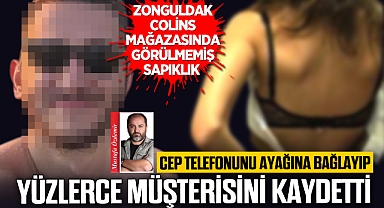 ZONGULDAK COLİN'S MAĞAZASINDA GÖRÜLMEMİŞ SAPIKLIK