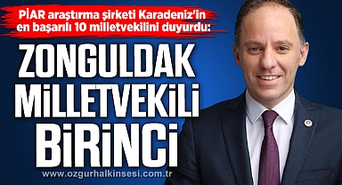 ZONGULDAK MİLLETVEKİLİ BİRİNCİ