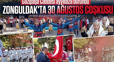 ZONGULDAK'TA 30 AĞUSTOS COŞKUSU