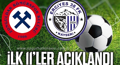 11’ler açıklandı