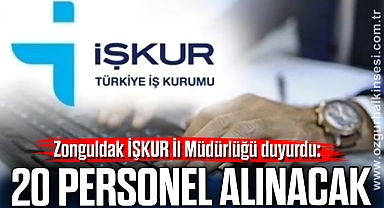20 PERSONEL ALINACAK