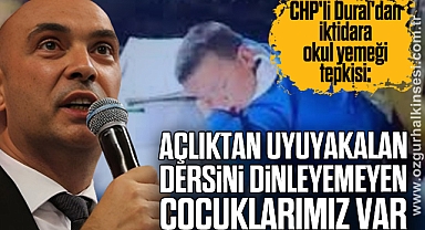 AÇLIKTAN UYUYAKALAN, DERSİNİ DİNLEYEMEYEN ÇOCUKLARIMIZ VAR