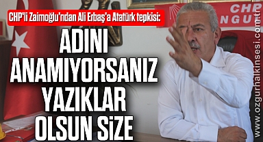 “ADINI ANAMIYORSANIZ YAZIKLAR OLSUN SİZE”
