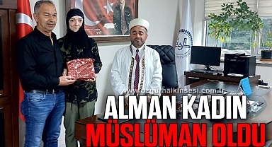 Alman vatandaşı Barbara, Müslüman oldu