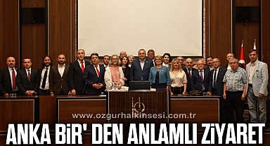ANKA BİR' DEN ANLAMLI ZIYARET