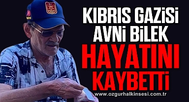 AVNİ BİLEK'İ KAYBETTİK