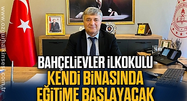 Bahçelievler İlkokulu kendi binasında eğitime başlayacak
