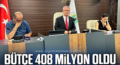 Belediye Bütçesi 408 milyon oldu