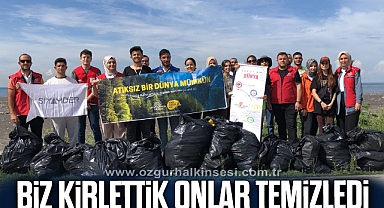 BİZ KİRLETTİK ONLAR TEMİZLEDİ