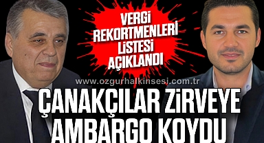 ÇANAKÇILAR ZİRVEYE AMBARGO KOYDU