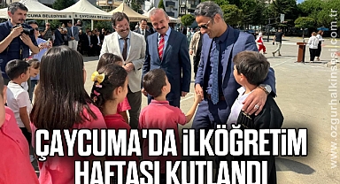 Çaycuma'da İlköğretim Haftası kutlandı