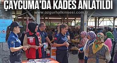 Çaycuma'da KADES anlatıldı